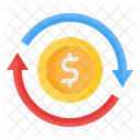 Fluxo de caixa  Ícone