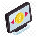 Fluxo De Dinheiro Rotacao De Dinheiro Transferencia De Dinheiro Icon