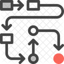Processo Fluxo De Trabalho Fluxo Ícone