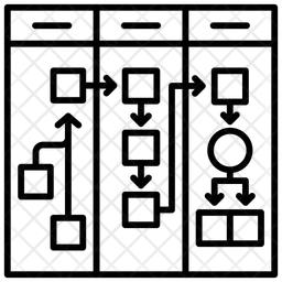 Fluxo de trabalho  Ícone