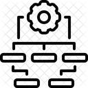 Fluxo De Trabalho Progresso Mapa Do Site Ícone