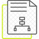 Fluxo De Trabalho Arquivo Documento Icon