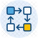 Fluxo de trabalho  Ícone
