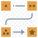 Fluxo De Trabalho Plano Processo Icon