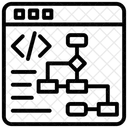 Fluxo de trabalho  Ícone