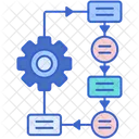 Fluxo De Trabalho Ícone