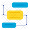 Hierarquia Diagrama Fluxograma Icon