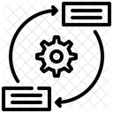 Fluxo de trabalho de engrenagem  Ícone
