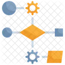 Fluxo de trabalho do processo  Ícone