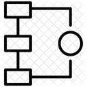 Fluxograma Estrutura De Fluxo Estrutura Ícone