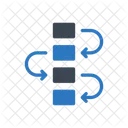 Fluxograma Diagrama Estrategia Ícone