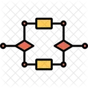 Fluxograma Diagrama De Fluxo Diagrama Ícone