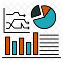 Fluxograma de negócios  Ícone