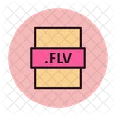 File Type Flv File Format Icon