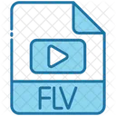 Flv File Extension File Format Icon