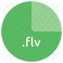 Flv File Format Icon