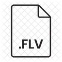Flv Flv Datei Flv Format Symbol