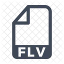 Flv Datei Format Symbol