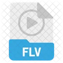 File Flv Format Icon