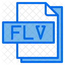 Flv File File Type Icon