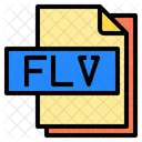 Flv File File Type Icon