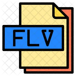 Flv File  Icon