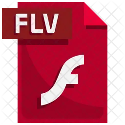 Flv File  Icon