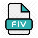 Vídeo flash flv  Icono