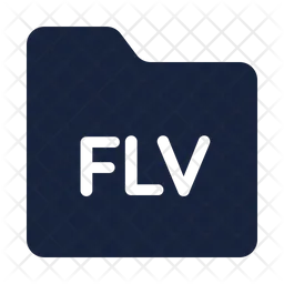 FLV Folder  Icon