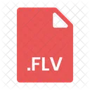 Flv Format  Icon