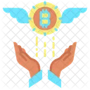 Fly Wings Bitcoin  Icon