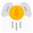 Money Flying Wings Icon