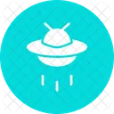 Flying Saucer Ufo Icon