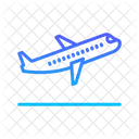 Flying Airplane  Icon