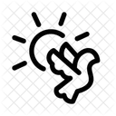 Bird Flying Wings Icon