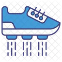 Flying Boot Technology Science Icon