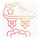 Flying Boots Shoes Boots Icon