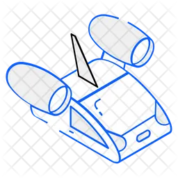 Flying Car  Icon