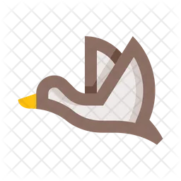 Flying Duck  Icon