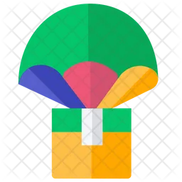 Flying Gift  Icon