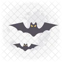 Flying Halloween Bat  Icon