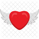 Flying Heart  Icon