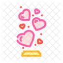 Fly Heart Love Icon