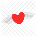 Flying heart  Icon