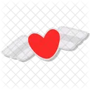 Flying heart  Icon