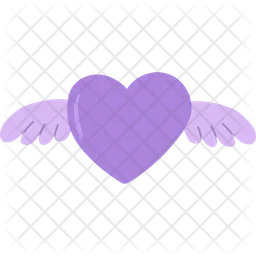 Flying Heart  Icon