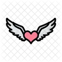 Flying heart  Icon