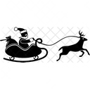 Flying Reindeer Ride Icon