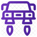 Flying Car Technology Icon