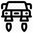 Flying Car Technology Icon